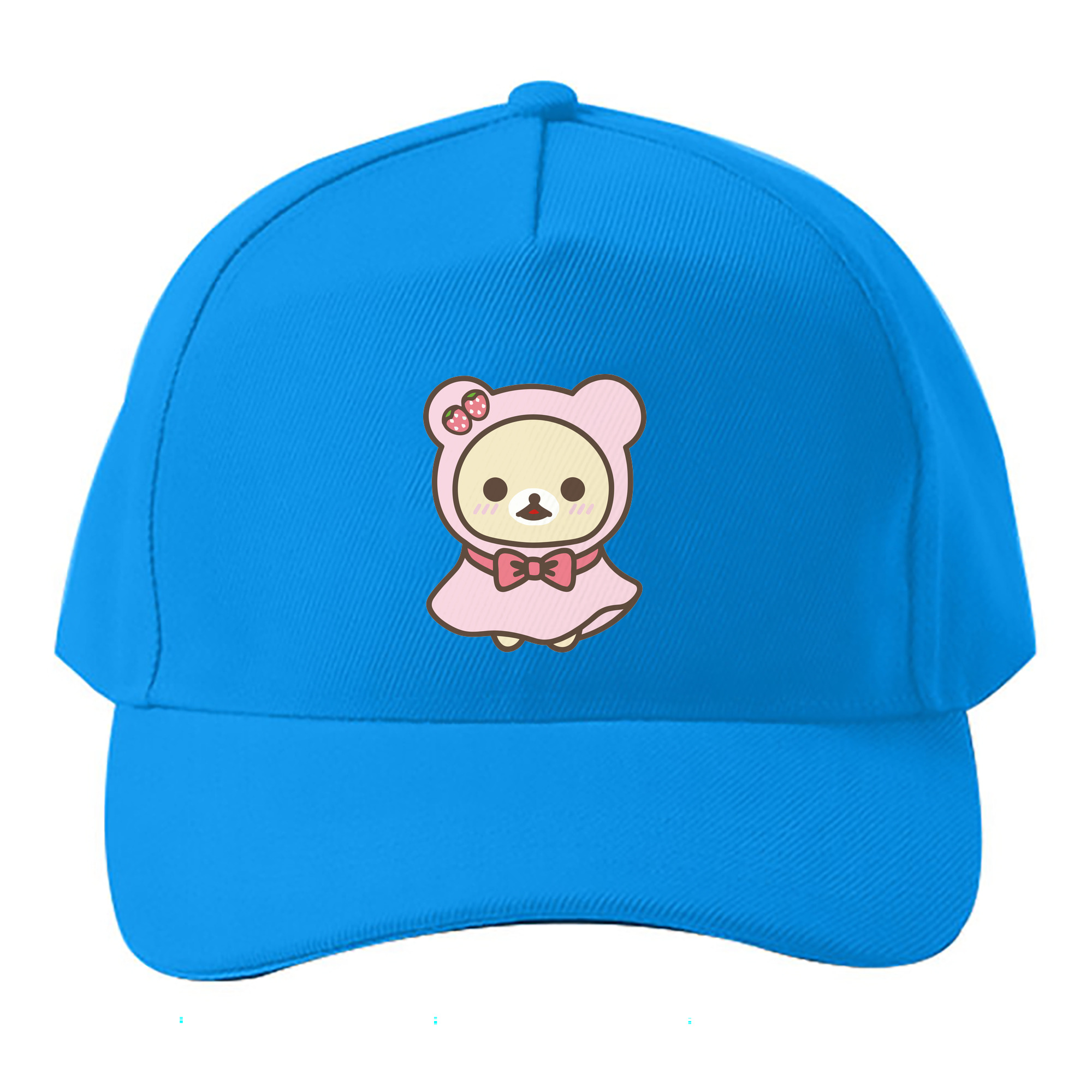 （画像用） リラックマ リラックマ キイロイトリ Rilakkuma Korilakkuma Kiiroitori ベースボールキャップ 綿100％ 男女兼用 帽子 スポーツ